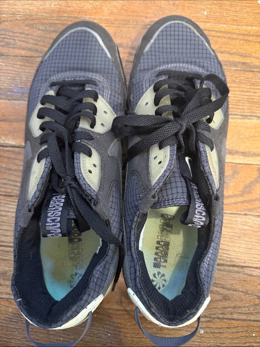 Nike Men’s Athletic Sneakers in Gray and Black